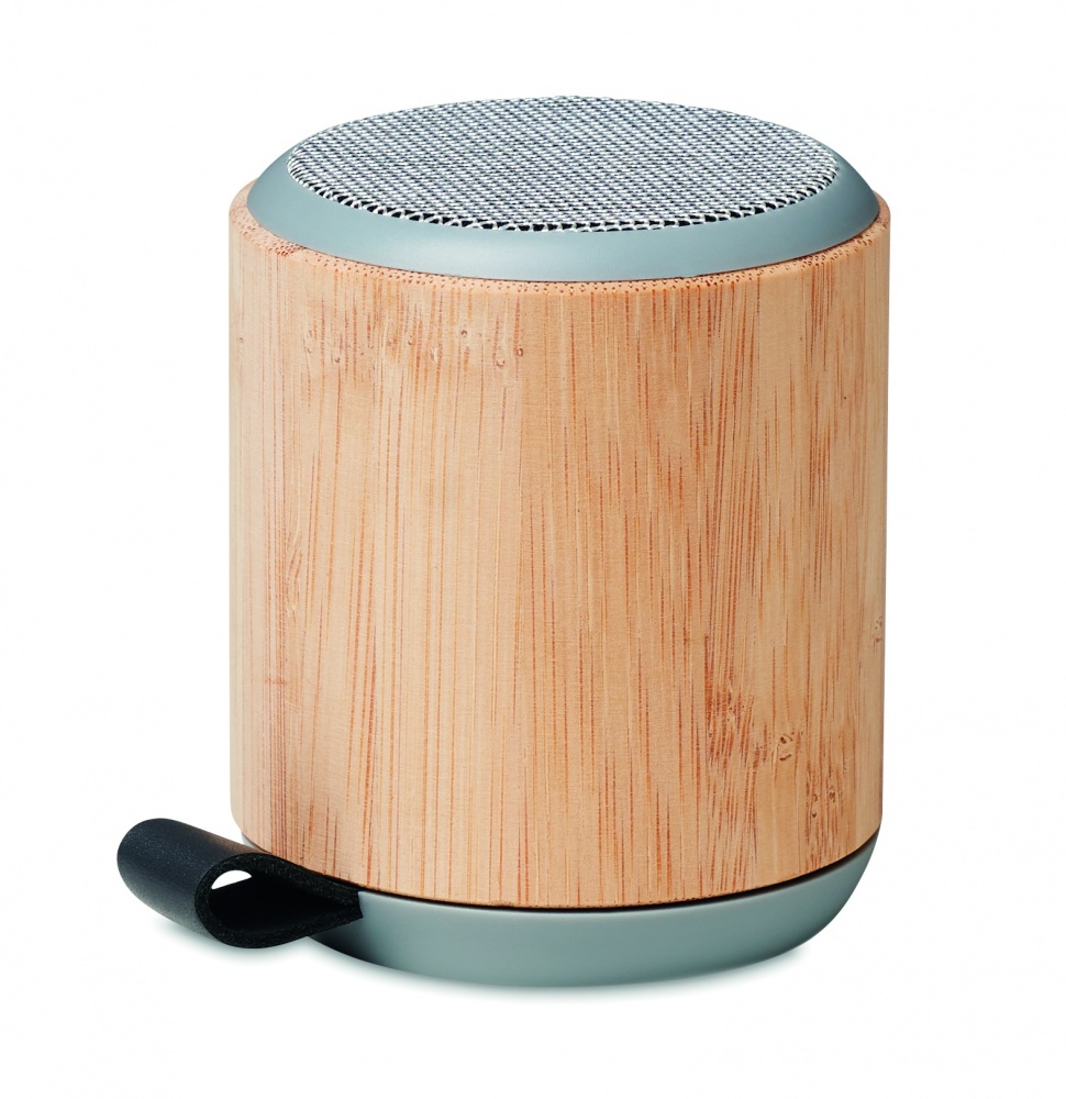 Logotrade advertising product image of: 5.3 wireless bamboo speaker