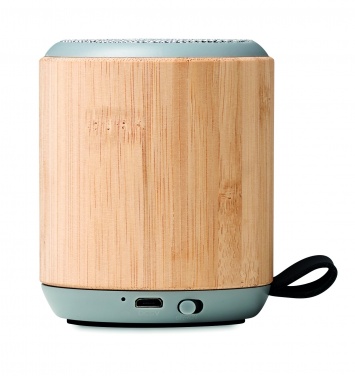 Logotrade advertising product image of: 5.3 wireless bamboo speaker