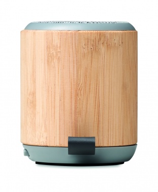 Logo trade promotional products picture of: 5.3 wireless bamboo speaker