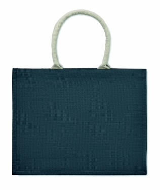 Logotrade promotional giveaway image of: Jute bag with cotton handle