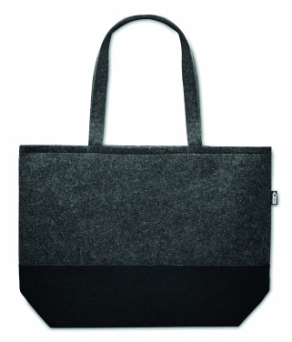 Logotrade corporate gift picture of: RPET felt shopping bag