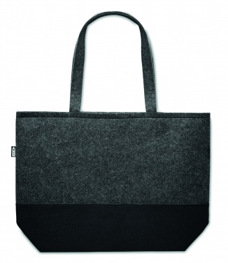 Logotrade corporate gift picture of: RPET felt shopping bag