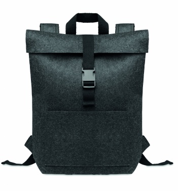 Logo trade advertising products picture of: RPET felt backpack