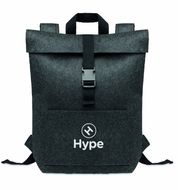 Logo trade promotional products picture of: RPET felt backpack