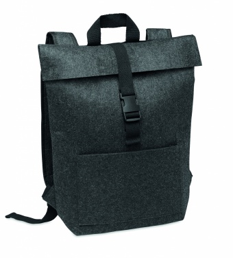 Logo trade promotional items image of: RPET felt backpack