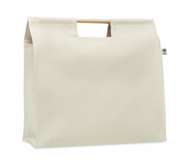 Logo trade promotional merchandise picture of: Organic shopping canvas bag