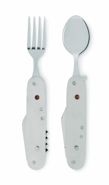 Logo trade business gift photo of: Multifunction cutlery set