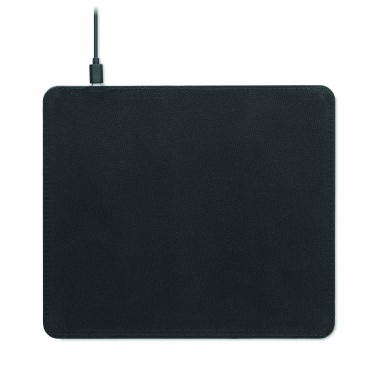 Logotrade promotional merchandise picture of: Cork mouse mat charger 15W