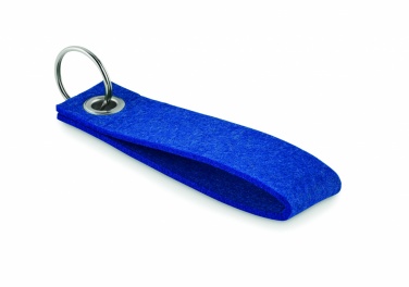 Logo trade promotional items picture of: RPET felt key ring