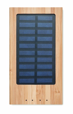 Logotrade promotional gift picture of: Solar power bank 4000 mAh