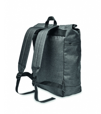 Logotrade promotional item image of: 600D RPET 2 tone backpack