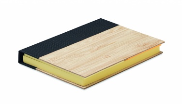 Logo trade promotional items picture of: Bamboo sticky note memo pad