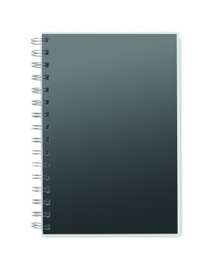 Logo trade corporate gifts picture of: A5 RPET notebook recycled lined