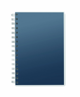 Logo trade corporate gifts picture of: A5 RPET notebook recycled lined