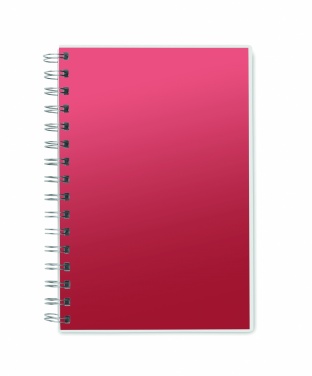 Logo trade corporate gift photo of: A5 RPET notebook recycled lined