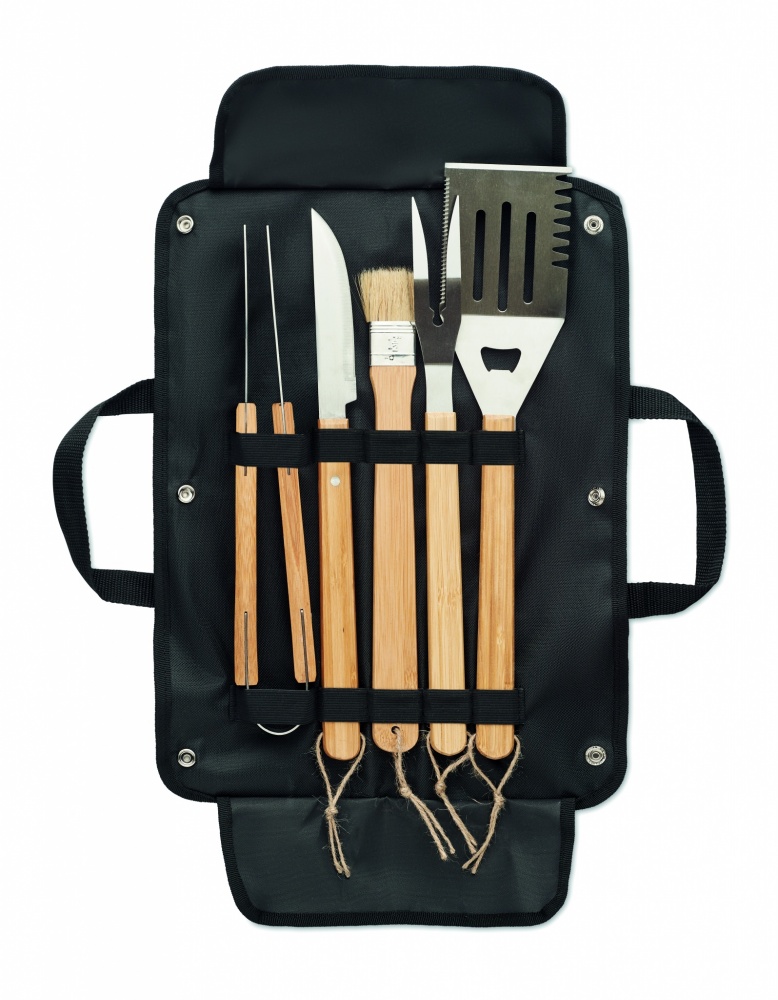 Logotrade promotional gift image of: 5 Barbecue tools in pouch