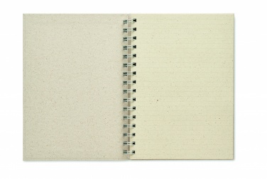 Logotrade promotional giveaways photo of: A5 grass notebook 80 lined