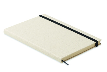 Logo trade promotional products image of: A5 grass notebook 80 lined