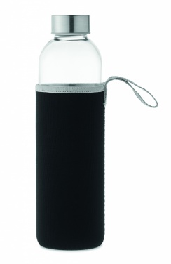 Logo trade promotional item photo of: Glass bottle in pouch 750ml