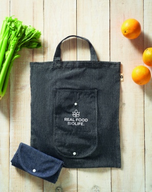 Logo trade business gift photo of: Foldable shopper bag 140 gr/m²