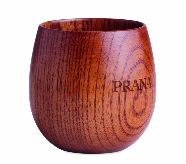 Logotrade promotional merchandise image of: Oak wooden mug 250 ml