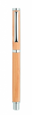 Logo trade corporate gifts picture of: Bamboo gel pen