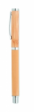 Logotrade promotional products photo of: Bamboo gel pen