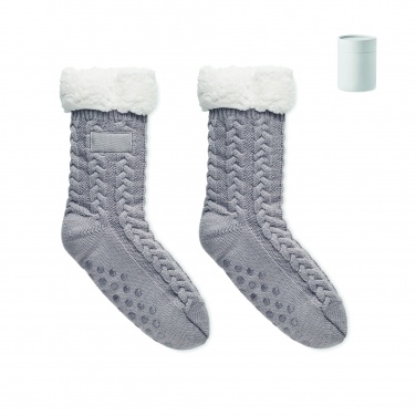 Logotrade advertising products photo of: Pair of slipper sock M