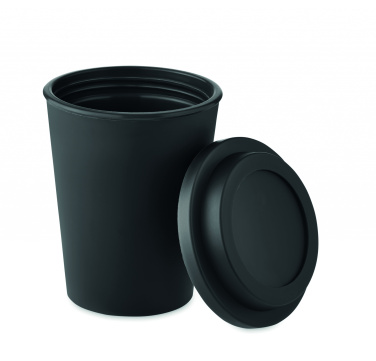 Logotrade corporate gift picture of: Double wall tumbler PP 300 ml