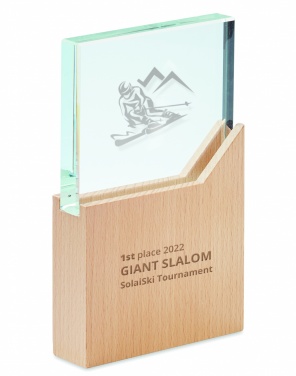 Logo trade promotional giveaways picture of: Award plaque