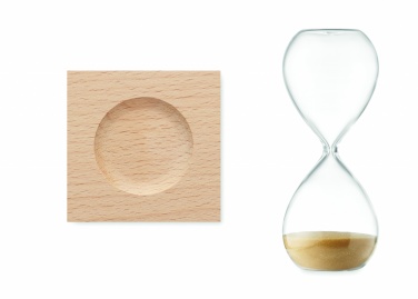 Logo trade promotional giveaways picture of: 5 minute sand hourglass