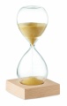 5 minute sand hourglass, Beige