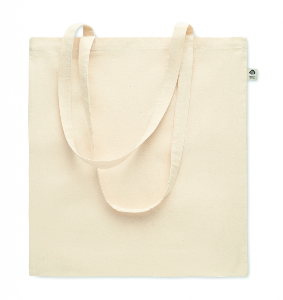 Logo trade corporate gifts picture of: Organic cotton shopping bag