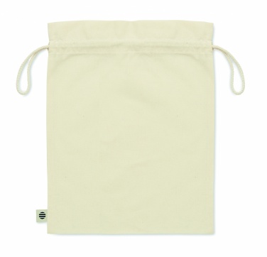 Logotrade promotional product picture of: Medium organic cotton gift bag