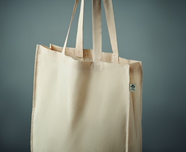 Logo trade promotional giveaways picture of: Organic cotton shopping bag