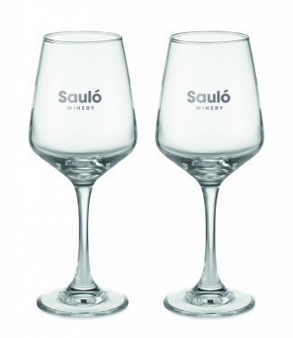 Logotrade promotional gifts photo of: Set of 2 wine glasses