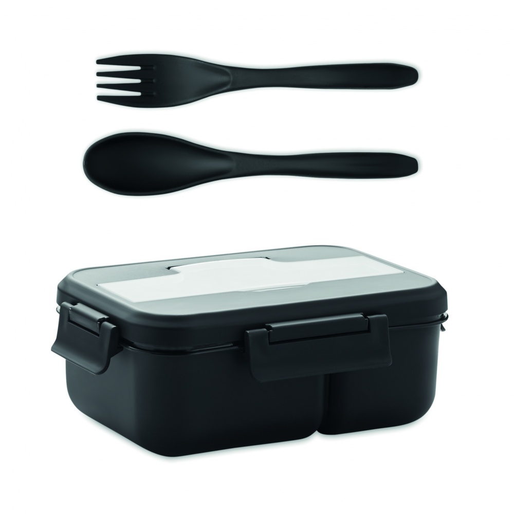 Logotrade corporate gift image of: Lunch box with cutlery in PP