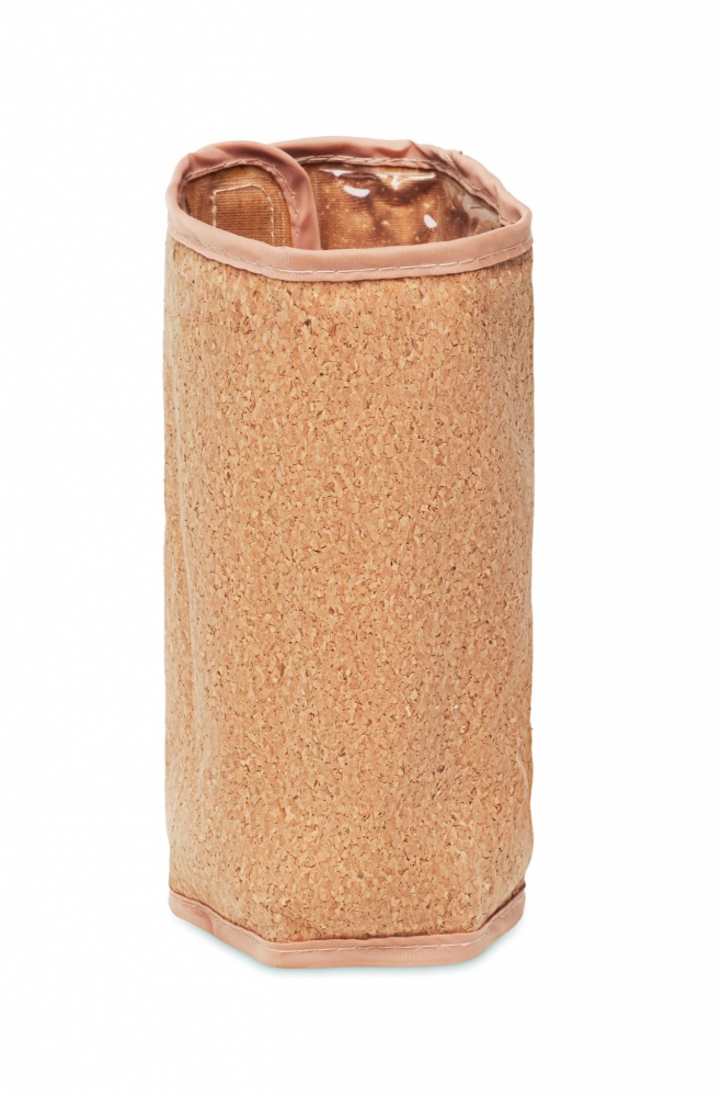 Logo trade corporate gifts picture of: Soft wine cooler in cork wrap