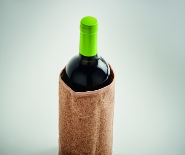 Logo trade advertising products picture of: Soft wine cooler in cork wrap