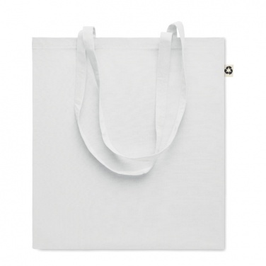 Logo trade promotional merchandise photo of: Recycled cotton shopping bag