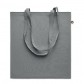 Recycled cotton shopping bag, Stone Grey