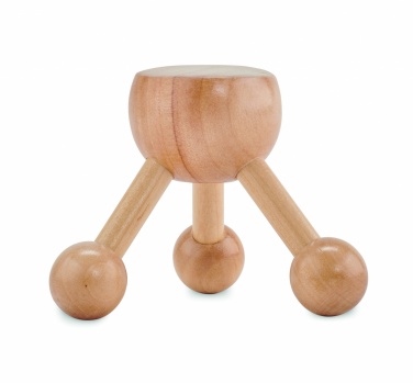 Logo trade promotional product photo of: Hand held massager in wood