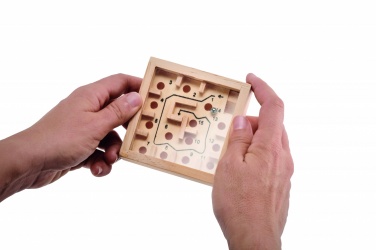 Logotrade promotional product image of: Pine wooden labyrinth game