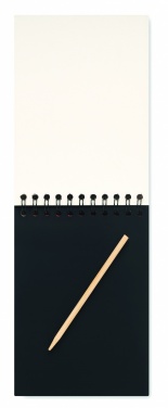 Logo trade promotional items picture of: Scratching paper notebook