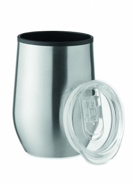 Logo trade corporate gifts picture of: Double wall travel cup 350 ml