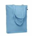 Canvas shopping bag 270 gr/m², Baby Blue