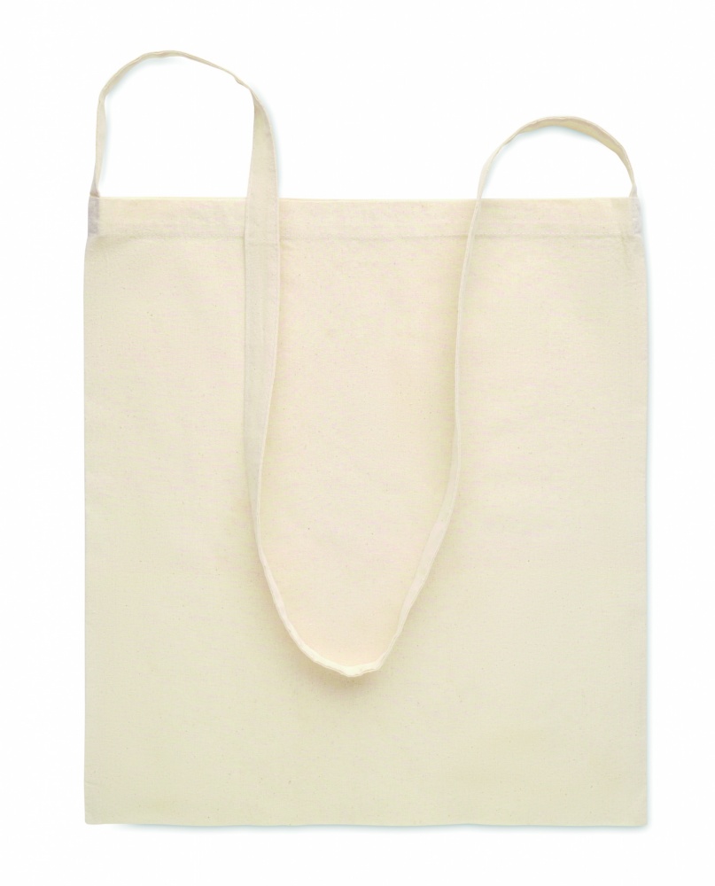 Logo trade promotional giveaways picture of: Cotton shopping bag 140gr/m²