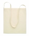 Cotton shopping bag 140gr/m², Beige