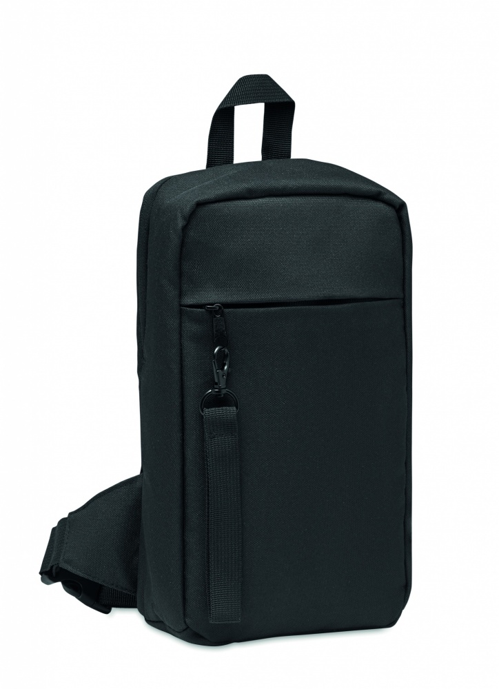 Logo trade business gift photo of: Cross chest bag in 600D Rpet