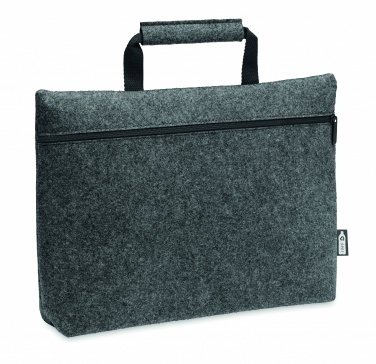 Logotrade advertising product picture of: RPET felt zippered laptop bag